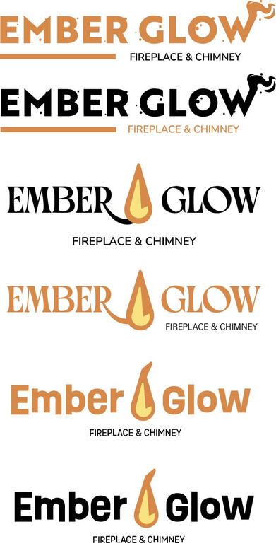 Ember Glow Wordmark Concepts