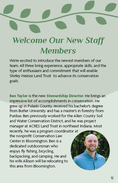 SHLT Spring Newsletter 2026 Excerpt